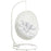 Hide Outdoor Patio Swing Chair With Stand 2273-WHI-WHI