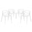 Locus Dining Set Set of 4 2336-WHI-SET