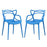 Entangled Dining Set Set of 2 2347-BLU-SET