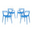 Entangled Dining Set Set of 4 2348-BLU-SET
