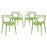Entangled Dining Set Set of 4 2348-GRN-SET