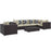 Convene 7 Piece Outdoor Patio Sectional Set 2350-EXP-BEI-SET
