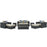 Sojourn 8 Piece Outdoor Patio SunbrellaÂ® Sectional Set 2376-CHC-BEI-SET