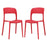 Hop Dining Set Set of 2 2403-RED-SET