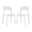 Hop Dining Set Set of 2 2403-WHI-SET
