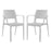 Astute Dining Set Set of 2 2413-GRY-SET