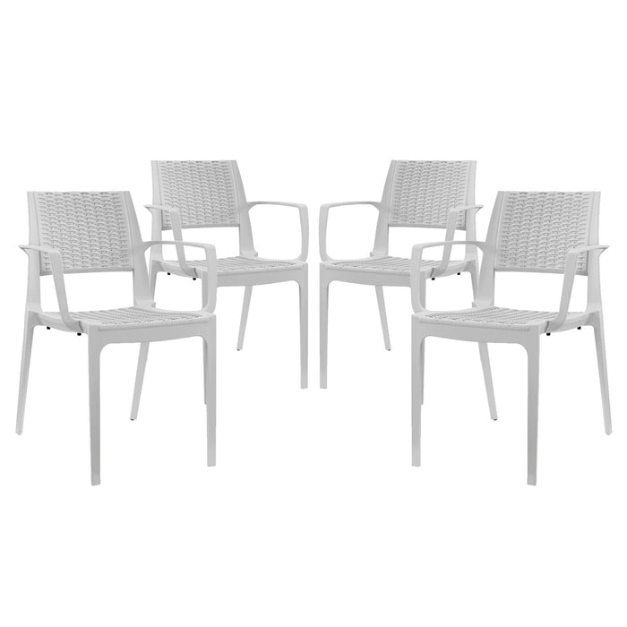 Astute Dining Set Set of 4 2414-GRY-SET
