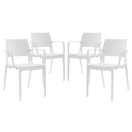 Astute Dining Set Set of 4 2414-WHI-SET