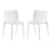 Gallant Dining Set Set of 2 2420-WHI-SET
