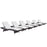 Convene Chaise Outdoor Patio Set of 6 2430-EXP-WHI-SET