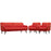 Verve Living Room Set Set of 3 2445-ATO-SET