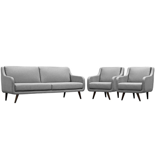 Verve Living Room Set Set of 3 2445-LGR-SET