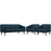 Slide Living Room Set Set of 3 2451-AZU-SET