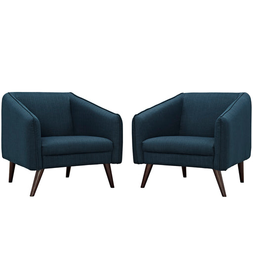 Slide Armchairs Set of 2 2452-AZU-SET