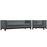 Serve Living Room Set Set of 2 2464-GRY-SET