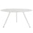 Lippa 60" Round Artificial Marble Dining Table with Tripod Base 2527-WHI