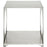 Surpass Side Table 258-WHI