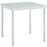 Harmony Outdoor Patio Aluminum Side Table 2604-WHI
