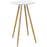 Track Round Bar Table 2675-WHI-SET