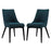 Viscount Set of 2 Fabric Dining Side Chair 2745-AZU-SET