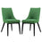 Viscount Dining Side Chair Fabric 
Set of 2 2745-GRN-SET