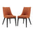 Viscount Set of 2 Fabric Dining Side Chair 2745-ORA-SET
