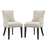 Marquis Dining Side Chair Fabric Set of 2 2746-BEI-SET