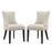 Marquis Set of 2 Fabric Dining Side Chair 2746-BEI-SET