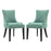 Marquis Dining Side Chair Fabric Set of 2 2746-LAG-SET
