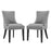 Marquis Dining Side Chair Fabric Set of 2 2746-LGSET