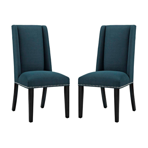 Baron Dining Chair Fabric Set of 2 2748-AZU-SET
