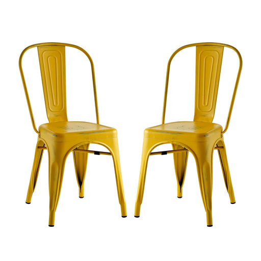 Promenade Dining Side Chair Set of 2 2749-YLW-SET