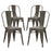 Promenade Set of 4 Dining Side Chair 2750-BRN-SET
