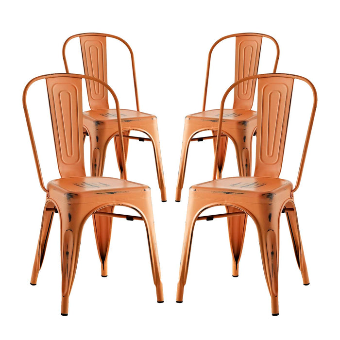 Promenade Dining Side Chair Set of 4 2750-ORA-SET