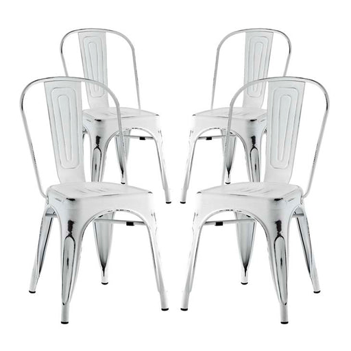 Promenade Set of 4 Dining Side Chair 2750-WHI-SET