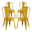 Promenade Set of 4 Dining Side Chair 2750-YLW-SET
