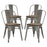 Promenade Set of 4 Dining Side Chair 2752-GME-SET