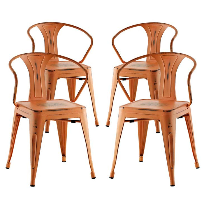 Promenade Set of 4 Dining Chair 2753-ORA-SET