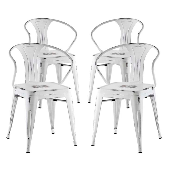 Promenade Set of 4 Dining Chair 2753-WHI-SET
