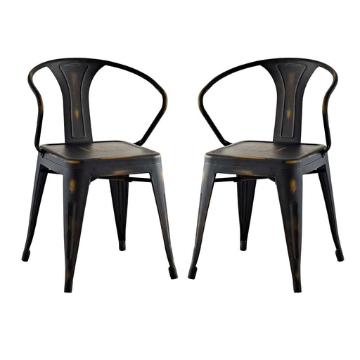 Promenade Dining Chair Set of 2 2754-COP-SET