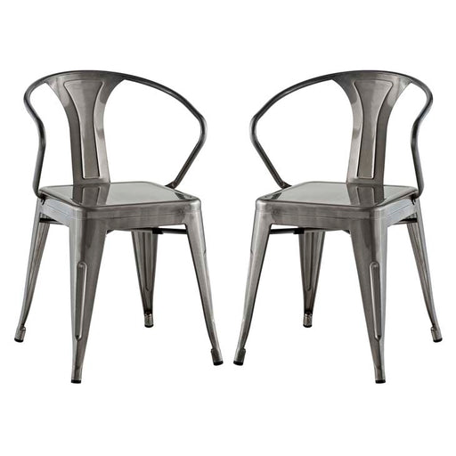 Promenade Set of 2 Dining Chair 2754-GME-SET