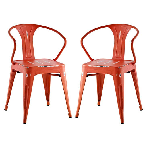 Promenade Set of 2 Dining Chair 2754-RED-SET