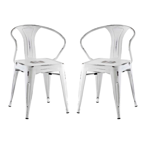 Promenade Dining Chair Set of 2 2754-WHI-SET