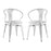 Promenade Dining Chair Set of 2 2754-WHI-SET