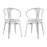 Promenade Set of 2 Dining Chair 2754-WHI-SET