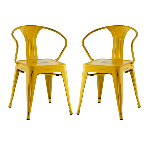 Promenade Set of 2 Dining Chair 2754-YLW-SET