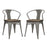 Promenade Bamboo Dining Chair Set of 2 2755-GME-SET
