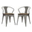 Promenade Set of 2 Bamboo Dining Chair 2755-GME-SET