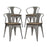 Promenade Set of 4 Bamboo Dining Chair 2756-GME-SET