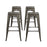 Promenade Bar Stool Set of 4 2758-BRN-SET